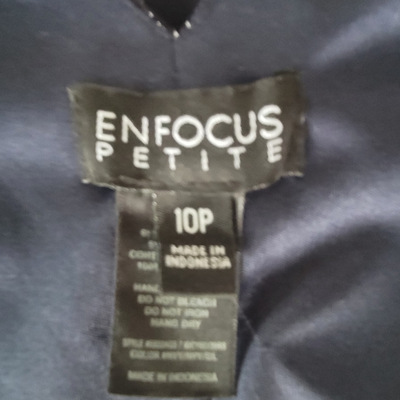 EUC ENFOCUS 10P Navy Blue dress. - Picture 5 of 5